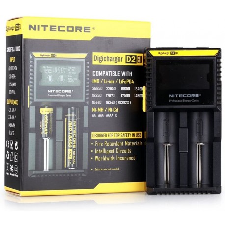 CARGADOR 2 BATERIAS NITECORE