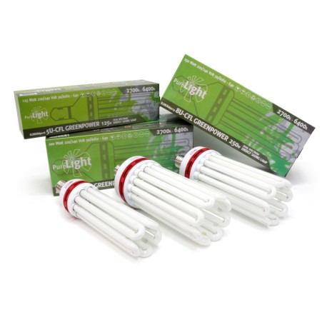 BOMBILLA PURE LIGHT CFL GREENPOWER (2700K-6400K)